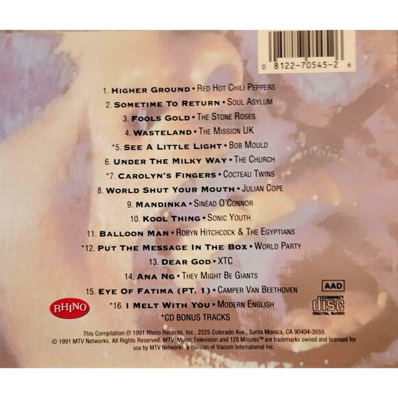 Never Mind The Mainstream Vol. 1 Red Hot Chili Peppers The Cure & More 37269cd - Picture 2 of 2